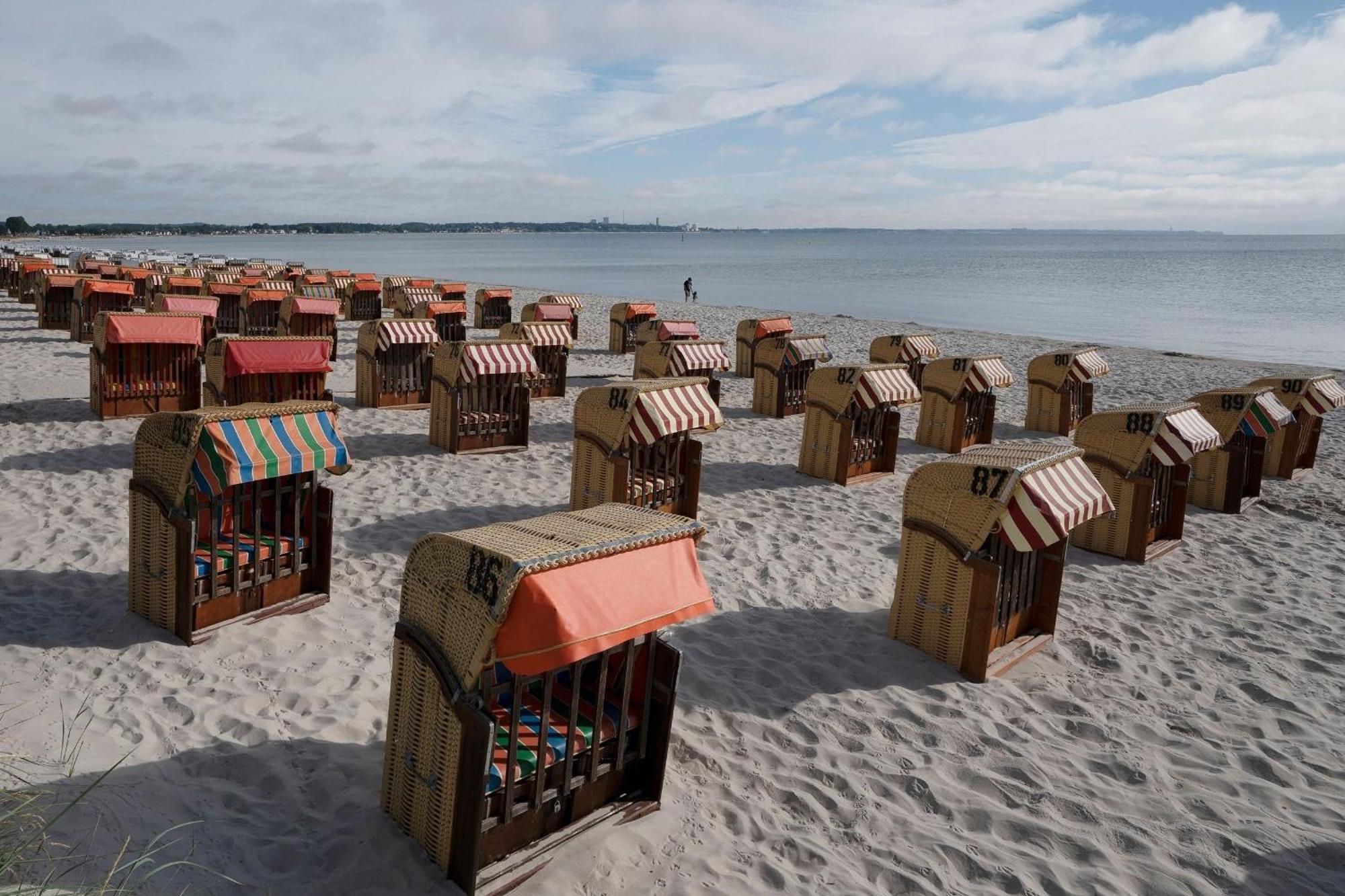 Strandburg Ostseeblick Scharbeutz Extérieur photo