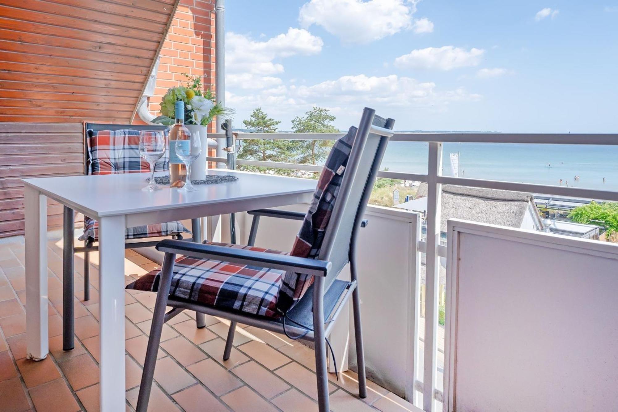 Strandburg Ostseeblick Scharbeutz Extérieur photo